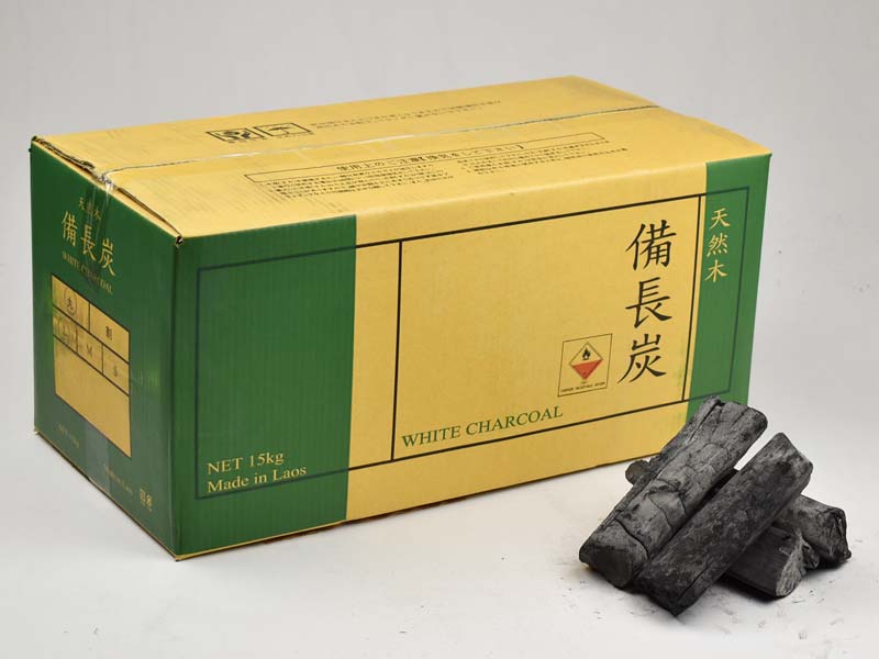 高品質】 中国備長炭 切割大 15ｋｇ×8−120ｋｇ日本の伝統的な高い技術力で ウバメガシから生産
