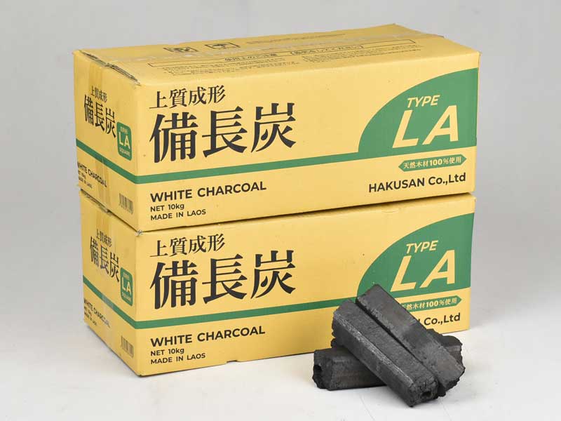 オガ炭一級（緑）10kg | 炭の白山OnlineShop/備長炭、オガ炭等の販売